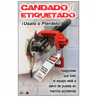 fire extinguisher poster spanish